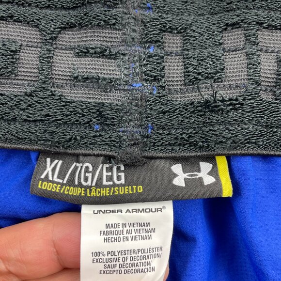 Under ARMOUR UA Track Pants Men Extra Large XL Blue Activewear New With Tags - Picture 6 of 16